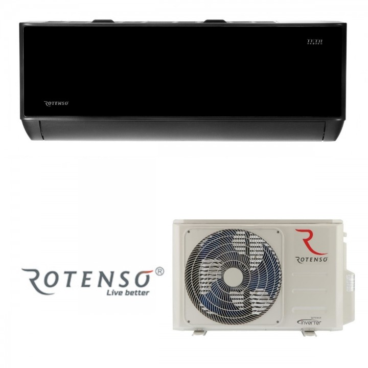 Klimatyzator ścienny Rotenso TETA MIRROR 5.1 kW z montażem do 4mb