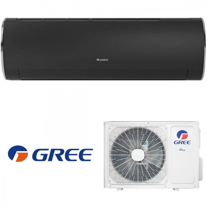 Klimatyzator ścienny Gree FAIRY DARK 2.5 kW z montażem do 4mb
