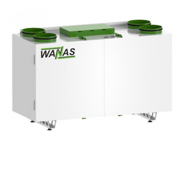 Rekuperator WANAS COMBO 630V wraz z podstawowym montażem