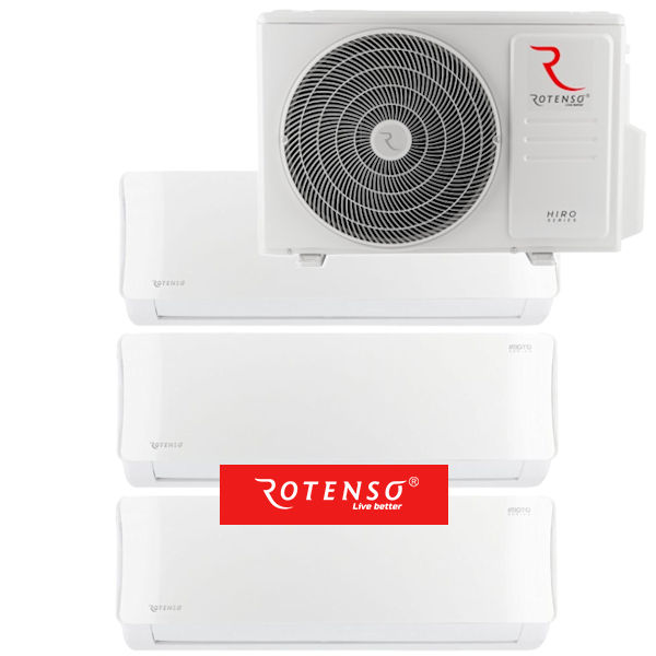 Pakiet MultiSplit Rotenso model Imoto 3x2.6 kW